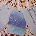 Christmas Gift Tags Upcycled Party Favor Tag Blue Winter Church Set of 12