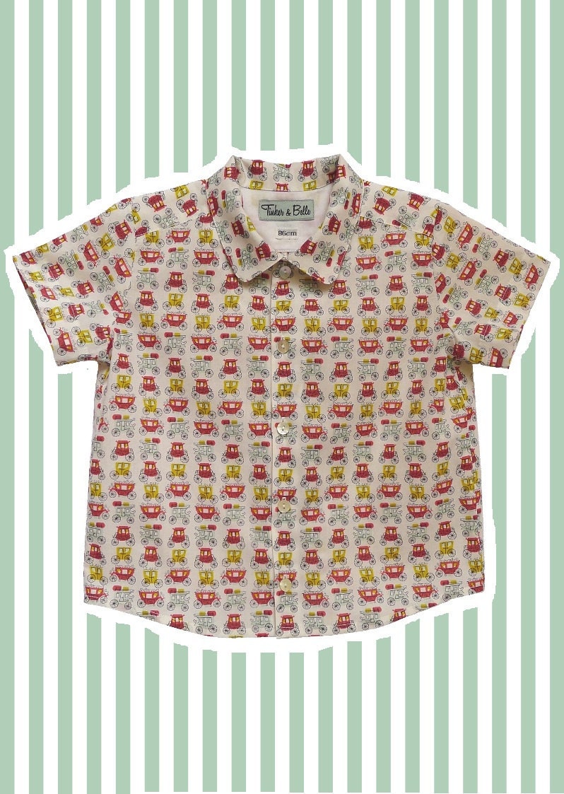 Liberty Print Boy's Shirt