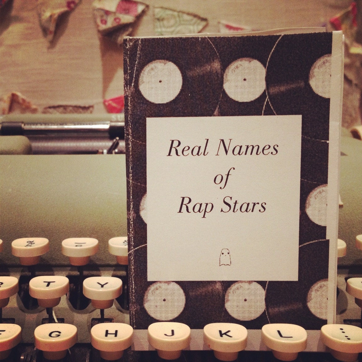 Real Names of Rap Stars zine