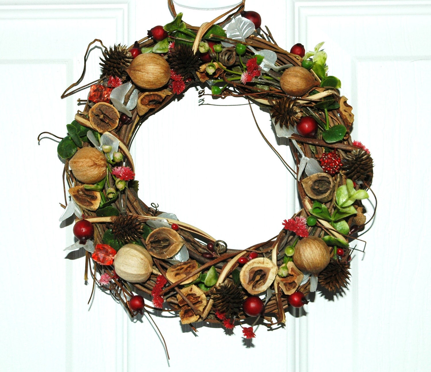 6" Candle Wreath: Heart of Hickory Mini-Hickowreath
