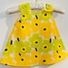 Marimekko Toddler Dress - Vintage Dress - Girls Dress - Baby Dress - Girls Dress Pattern - Gift Idea -  1960' Style - 12M and 2T ONLY