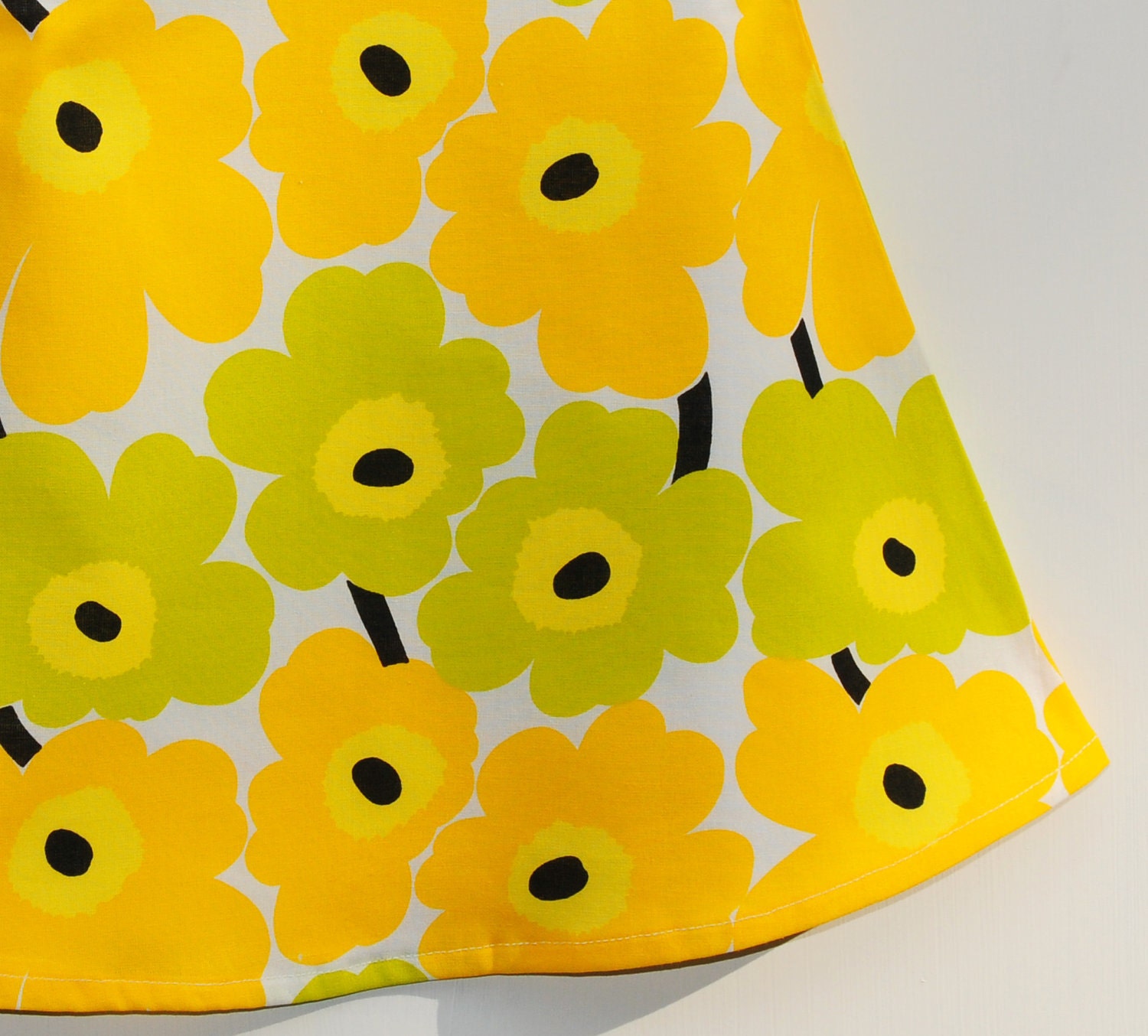 Marimekko Toddler Dress - Vintage Dress - Girls Dress - Baby Dress - Girls Dress Pattern - Gift Idea -  1960' Style - 12M and 2T ONLY