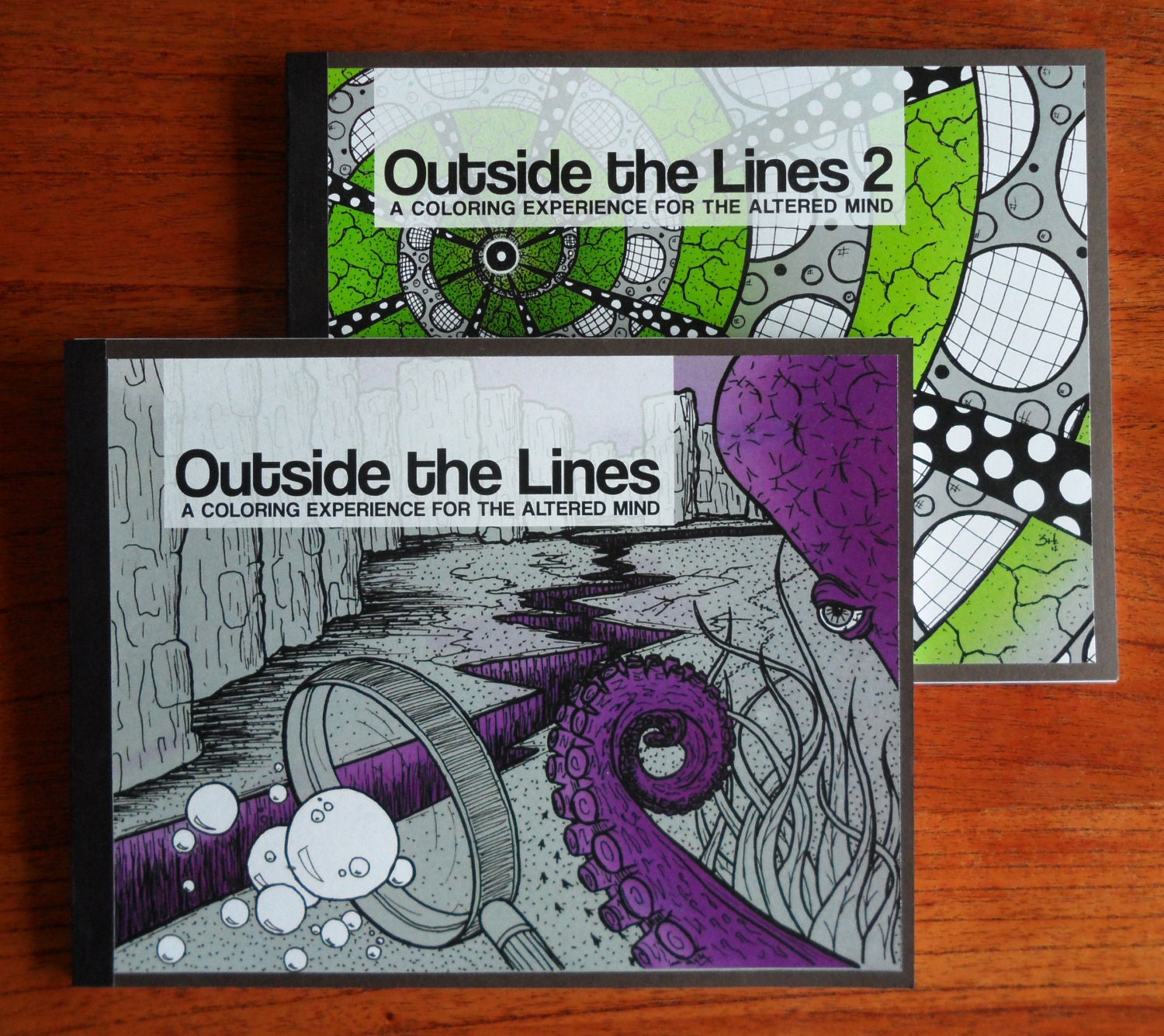 Outside the Lines 1 & 2: A Coloring Experience for the Altered Mind