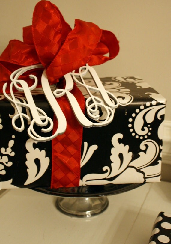 Small (6") Wooden Monogram-Ready to Paint-Perfect for Gift Topper, Easter Basket, Hostess Gift, Bridal Party
