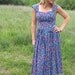 Vintage Laura Ashley floral dress c.1970s, 1980s