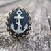 Anchors Away --Nautical Inspired Ring
