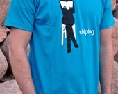 MENS Custom UNPLUG and Read a Book -Artist Designed T-Shirt Mens Sml, Med, Lrg, XLrg