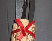 Trio of Wine Cork Cheese Spreaders / Canape / Hors d'oeuvre Utensils