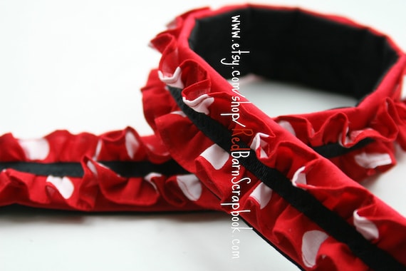Disney Minnie Mouse Ruffled Camera Strap - A CUSTOMER FAVORITE