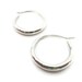 Sterling Silver Mini  Hoops Round Hoop Earrings Huggie Hoops