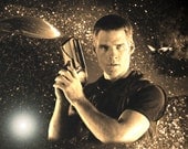 Farscape Magnet Crichton Aeryn Moya Geekograph Mini Limited Edition Metal