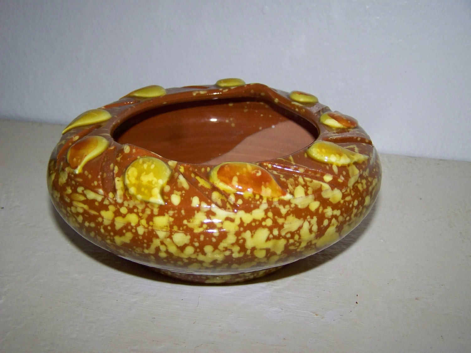 Vintage Planter Ceramic Ashtray