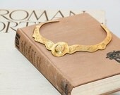 Vintage Gold-tone Collar Necklace
