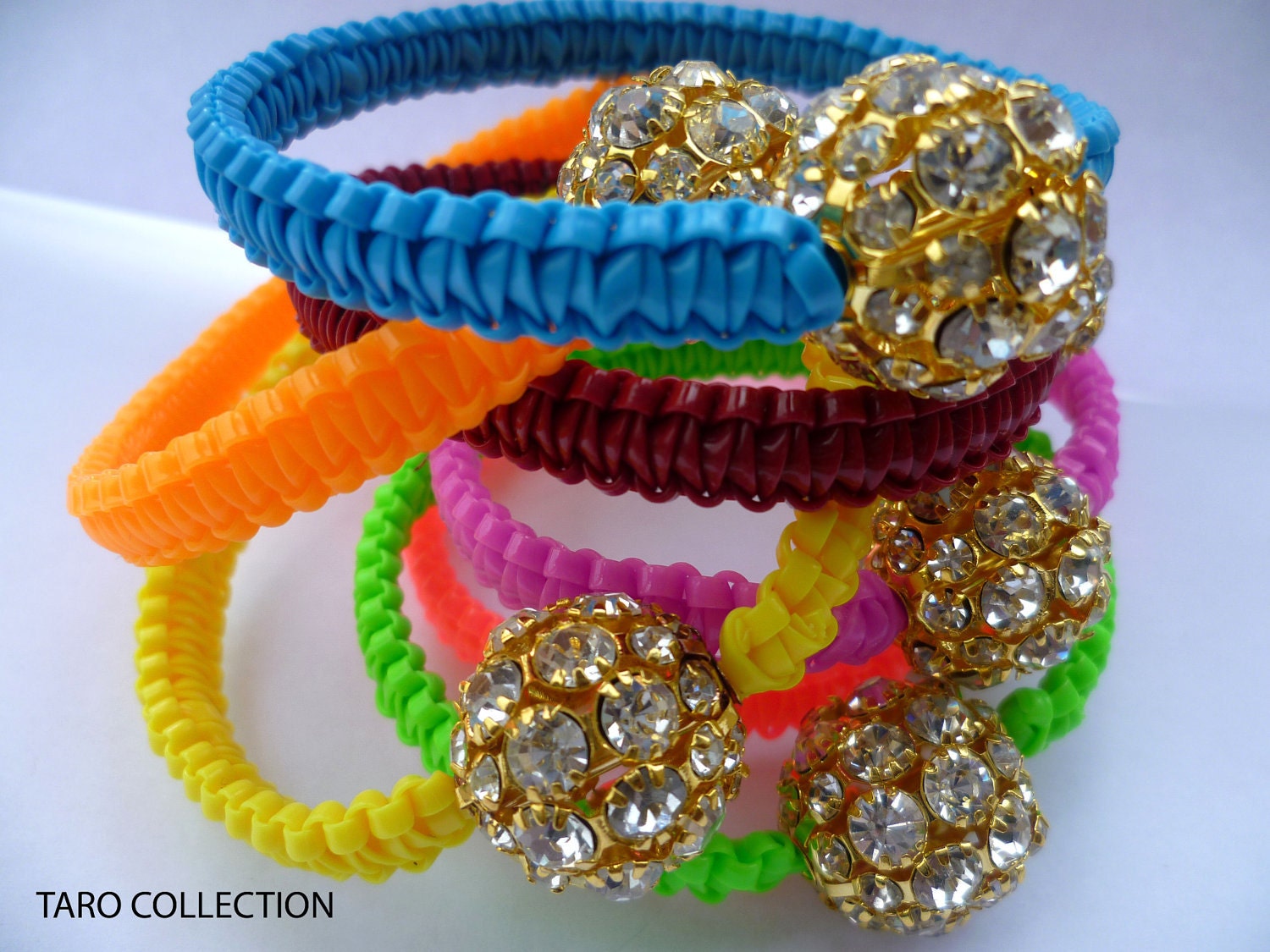 Arm Candys: Taro Collection Neon Bracelets
