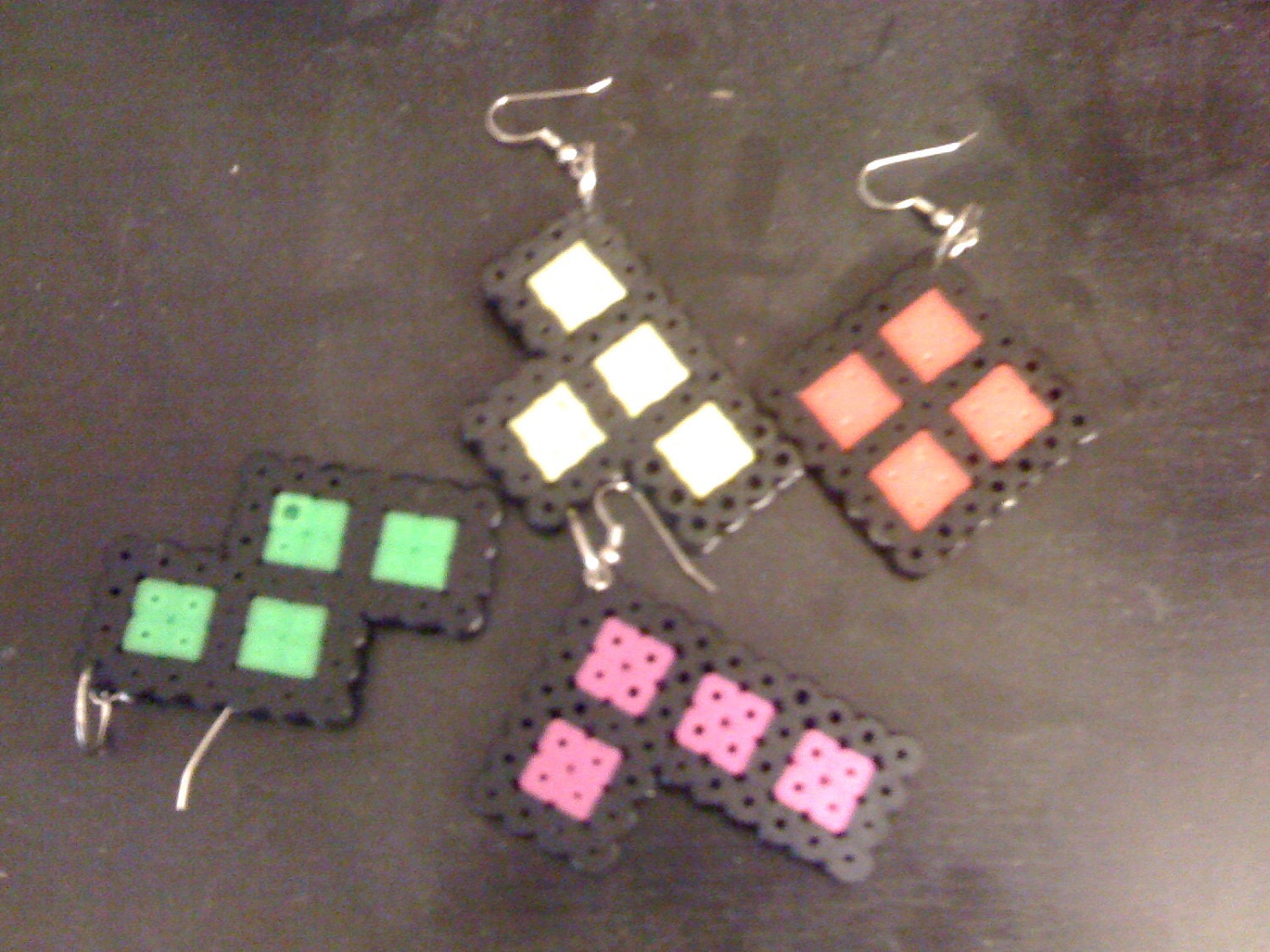 tetris earrings