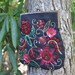 vintage sequined evening pouch