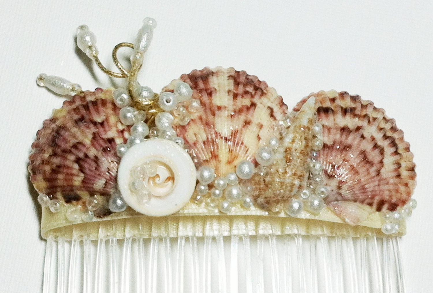 On Sale: Mermaid Sea Shell Comb
