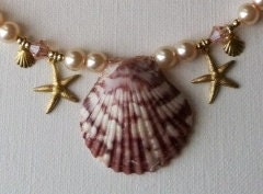 ON SALE: Mermaid Kyra Seashell Necklace