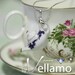 Delicate sterling silver teapot / coffee pot pendant, porcelain, fashion pendant and necklace