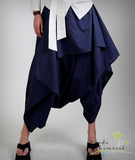 roaming/women pants/loose/plus size/custom made