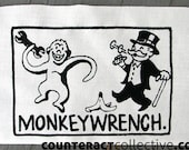 Monkeywrench Screenprint Patch