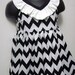Chevron Halter Maxi Dress 2T 3T 4T 5T