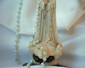 Soft Green Pearl Rosary