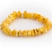 Butterscotch amber teething bracelet
