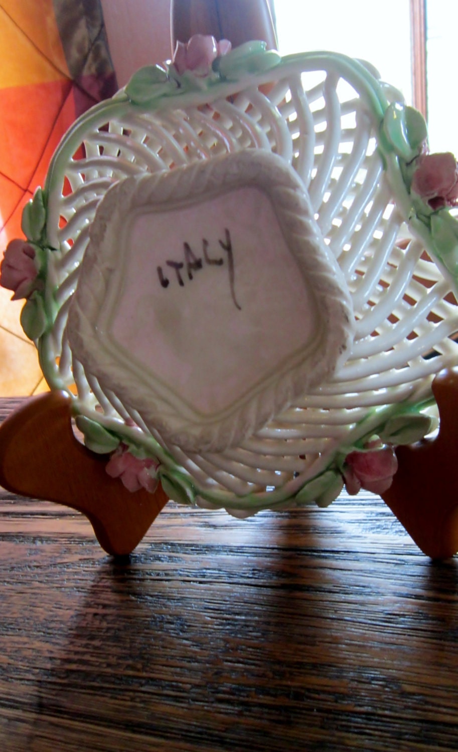 Made in Italy - set of 2 Rope Weave Basket & Planter