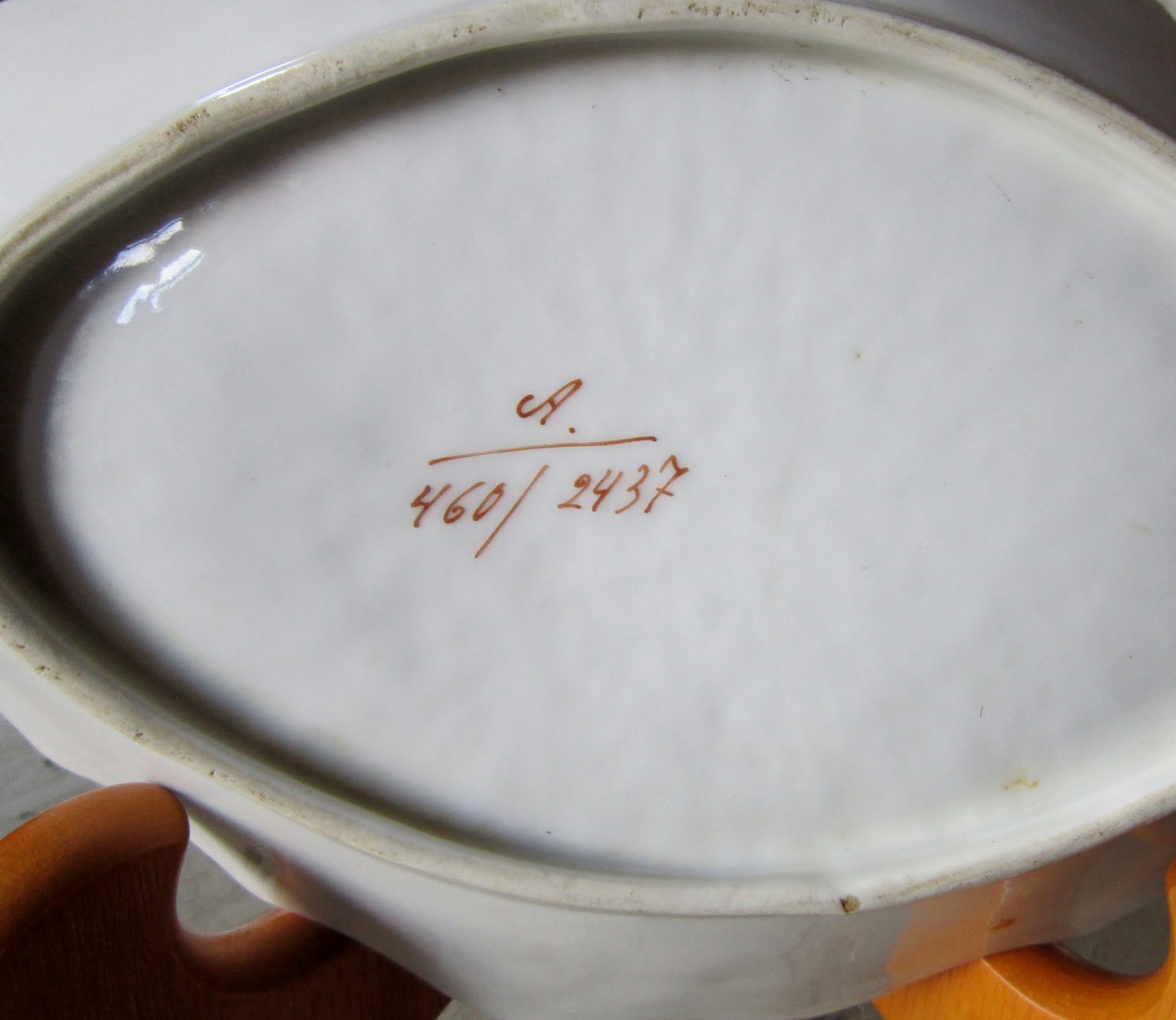 St. Louis World's Fair 1904 China Dish Numbered RaRe
