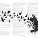Raven or Crow Vintage Poetry Illustration Art Print : Edgar Alan Crow