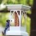PVC Bird Feeder - Gothic Tube Feeder - Functional Garden Decoration - Made in USA
