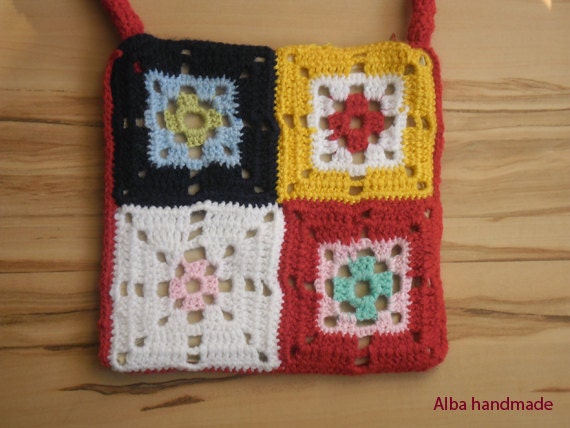 Handmade crochet bag