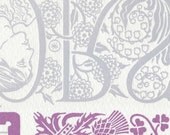 PAPER CHASE oversized postcard celebrating books and featuring Virginia Woolf