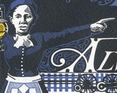 END of the LINE oversized postcard featuring Underground Railroad leader Harriet Tubman