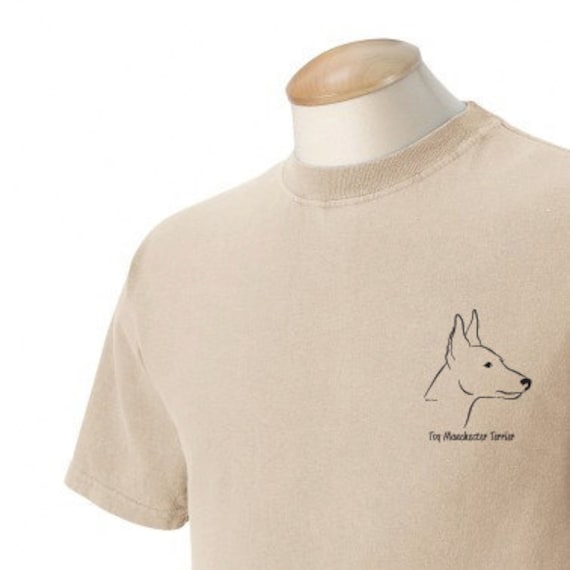 Manchester Terrier (Toy) Dyed Cotton T-shirt