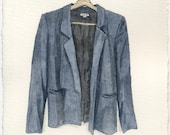 Navy Blue Helmut Lang Blazer