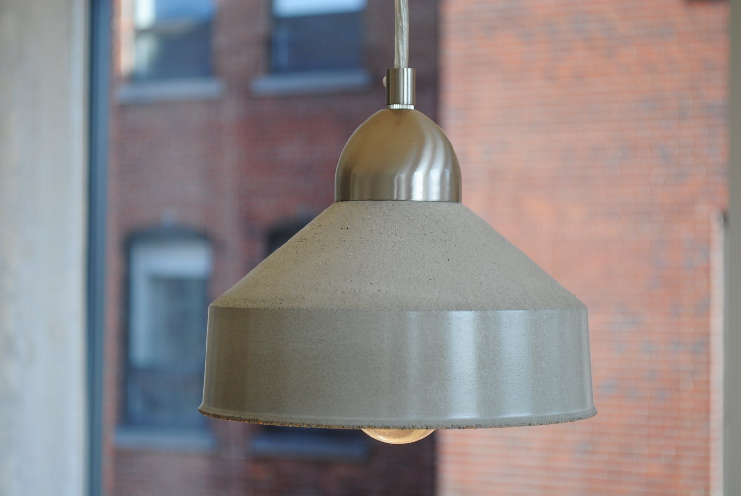 Concrete Pendant Light Mansfield