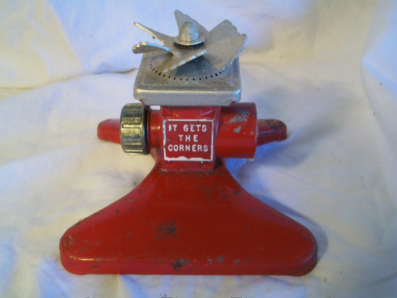 it gets the corners rotating sprinkler vintage etsy it gets the corners rotating sprinkler vintage etsy