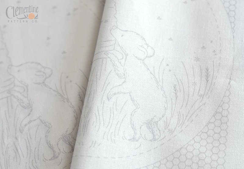 Pleasant Words - 100% Cotton Embroidery Pattern