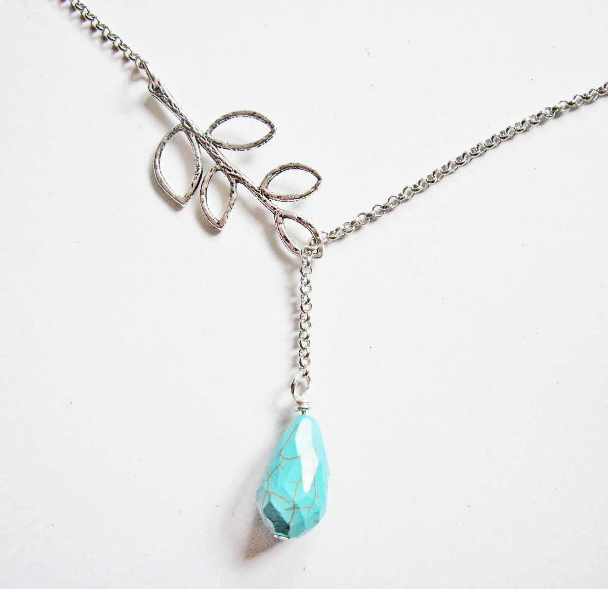 Lariat Back Necklace