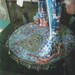 LARGE Wire Sculpture--Recycled Materials Art