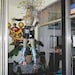 LARGE Wire Sculpture--Recycled Materials Art
