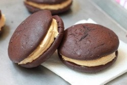 50% OFF  Chocolate Peanut Butter Jumbo Whoopie Pies (6) made with the finest ingredients MADE to Order