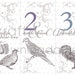 12 days of christmas: printable tags labels in pastel tones with an old-fashioned vintage look