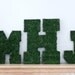 Moss Letters - Rustic Wedding- SET OF 3 pieces -Moss Monogram (Other Sizes available) A - Z