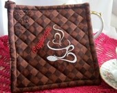 Cappuccino Love Pot Holder