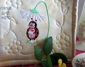 NEW "Just for You" Love Bug Pot Holder Hot Pad