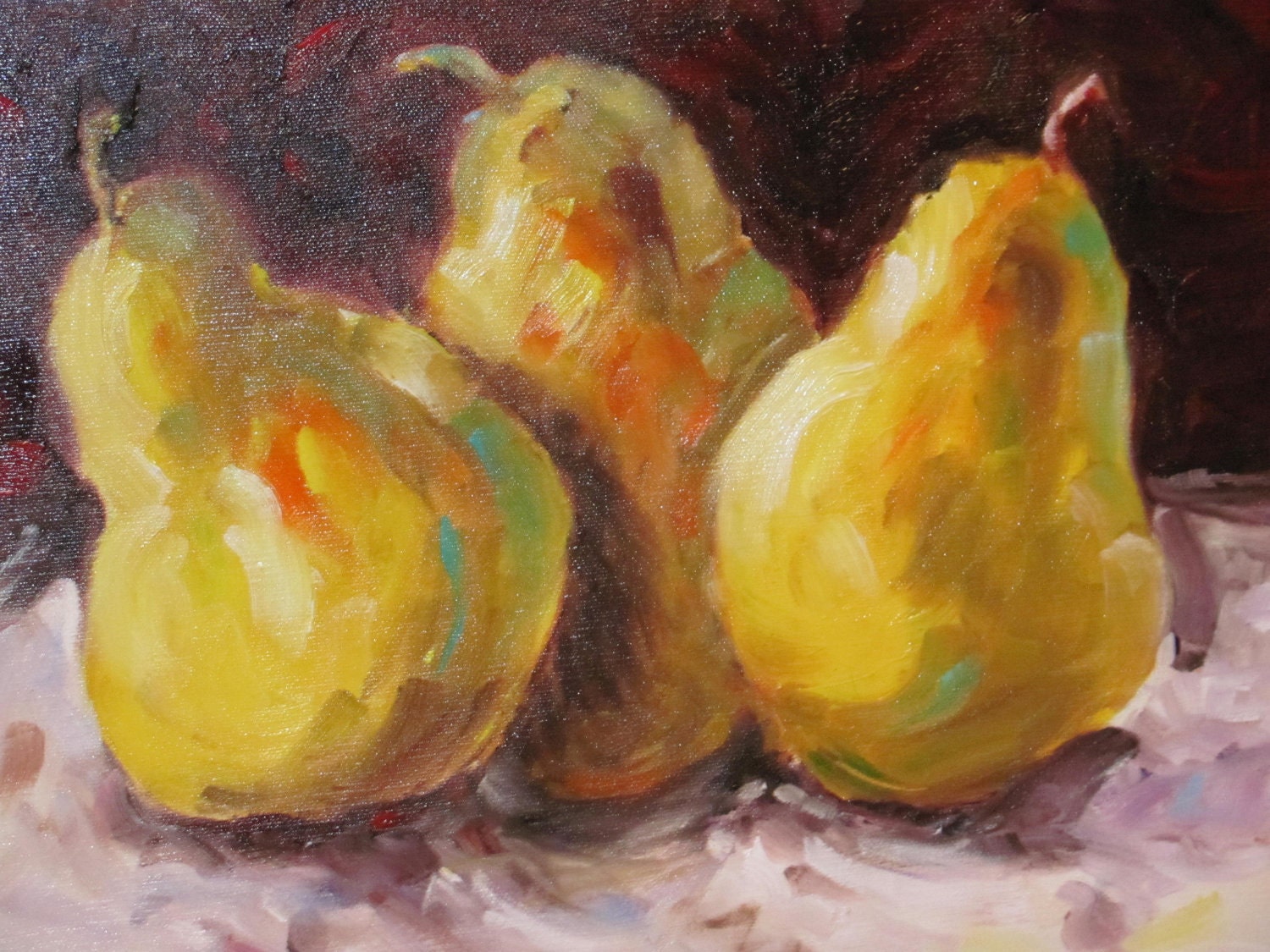 Impressionistic Pears