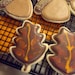 Autum themed sugar cookies